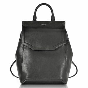 Rag & Bone Black Leather Backpack
